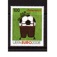 Австрия-2008(Мих.2727)  ** , Спорт, ЧЕ-2008 по футболу,