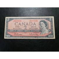 Канада 2 доллара 1954