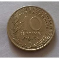 10 сантим, Франция 1973 г.