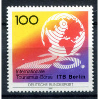 Германия - 1991г. - Международная туристическая биржа - полная серия, MNH с отпечатком [Mi 1495] - 1 марка