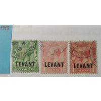 Великобритания \110м\Британская почта в Леванте 1913