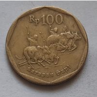 100 рупий 1996 г. Индонезия