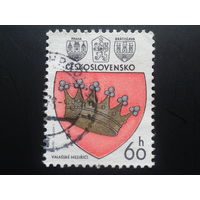 Чехословакия 1977 герб города