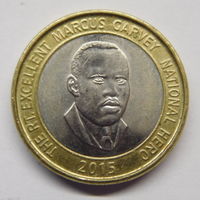 Ямайка 20 долларов 2015 г
