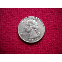 США 25 центов (квотер) 1994 г. (D)