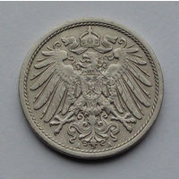 Германия - Германская империя 10 пфеннигов. 1908. A