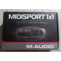 Миди интерфейс М - Audio USB MIDIsport 1x1