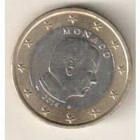 Монако 1 евро 2014