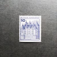 Марка Германия 1977 год Замки и дворцы