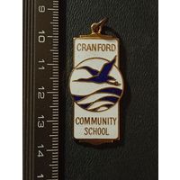 Часть значка ( брелка?) GRANFORD COMMUNITY SCHOOL ( тяжелый)