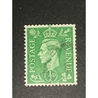 Великобритания 1941. Король Георг VI. Новые цвета