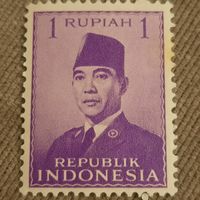 Индонезия 1951. Правители. Сукарнр