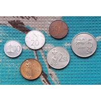 Словакия набор монет 10, 20, 50 геллер; 1, 2, 5 крон. Новогодняя распродажа!