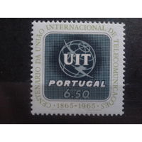 Португалия 1965 100 лет электросвязи**