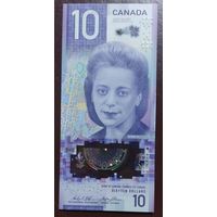 10 долларов 2018 года - Канада - полимер - UNC