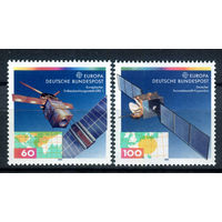 Германия - 1991г. - Космонавтика - полная серия, MNH [Mi 1526-1527] - 2 марки