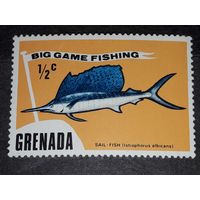 Гренада 1975 Фауна Рыбы чистая марка