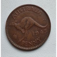 Австралия 1 пенни, 1945 2-17-7