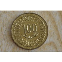 Тунис 100 миллимов 1996