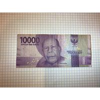 Индонезия 10000 рупий 2016 год (P#157). Аукцион от 10 коп