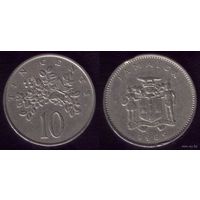 10 центов 1969 год Ямайка