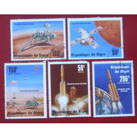 Нигер. Космос. ( 5 марок ) 1979 года. 3-19.