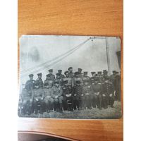 Группа советских офицеров после войны в 1945 г.