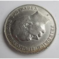 Баден 3 марки 1908 серебро  .31-385