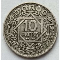 Марокко 10 франков 1947 г.