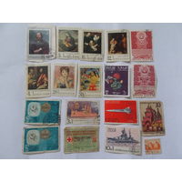 Лот интересных старых марок на разные тематики. Предлагайте цену!