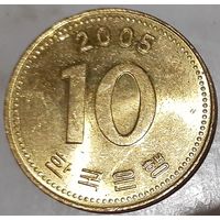 Южная Корея 10 вон, 2005 (4-7-12)