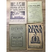 Журналы.Польский  лес.1924-38г.цена за все.