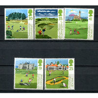 Великобритания - 1994 - Гольф - [Mi. 1522-1526] - полная серия - 5 марок. MNH.