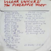 CD MP3 дискография The PINEAPPLE THIEF, VULGAR UNICORN (pre The PINEAPPLE THIEF) - 2 CD