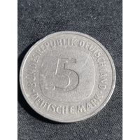 Германия  5 марок 1976 J