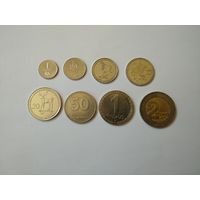 Грузия набор 8 монет 1993-2006