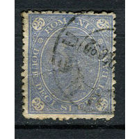 Королевство Румыния - 1890/1891 - Король Кароль I 25B - [Mi.88] - 1 марка. Гашеная.  (Лот 113AA)