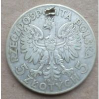 Польша 5 злотых 1934