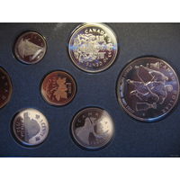 Комплект 1 цент - 1 доллар (набор) серебро. Есть наборы 1993, 1992, 1991, 1989, 1986гг