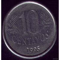 10 сентаво 1995 год Бразилия