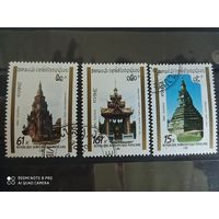 Лаос 1989, храмы