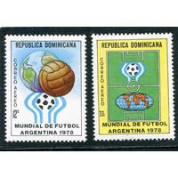 Домениканская республика. Чемпионат мира по футболу. Аргентина-78