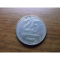 Аргентина 25 центавос 1996