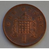 Великобритания 1  пенни, 1992 г.
