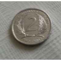 2 цента 2004 г. Восточные Карибы