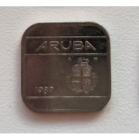 Аруба 50 центов, 1989 4-1-40