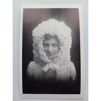 Шляпки. Девушка в вязаном капоре, Иваново-Вознесенск, 1913