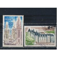 Франция 1975 Вып Туризм Сен-Поль-де-Леон Рошешуар #1808-9