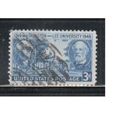 США-1949, (Мих.595), гаш. , Университет, Вашингтон(одиночка),