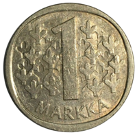 Финляндия 1 марка, 1973